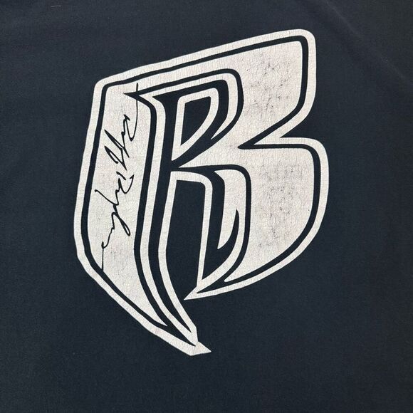 Ruff Ryders Famous Stars And Straps Shirt Men's 2XL Black Streetwear Y2K Rap - Picture 4 of 5